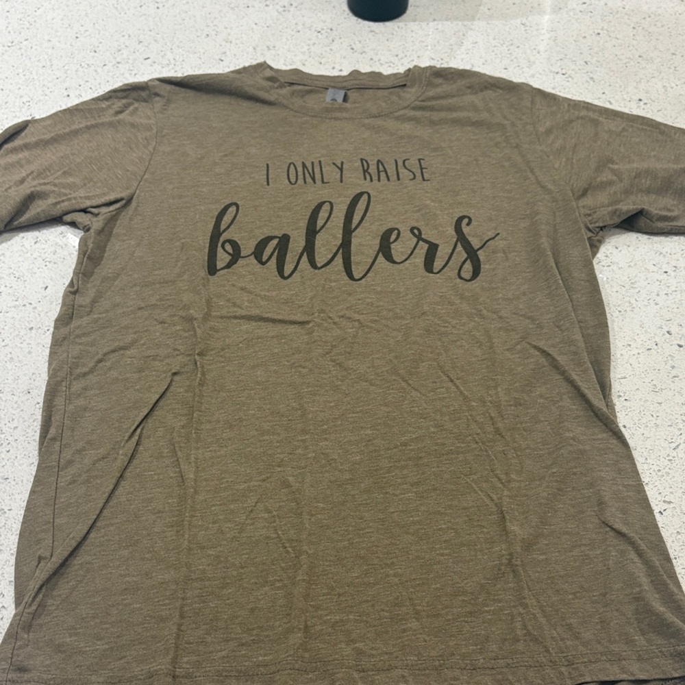 Next Level Apparel Olive Tee Green T-Shirt - size S